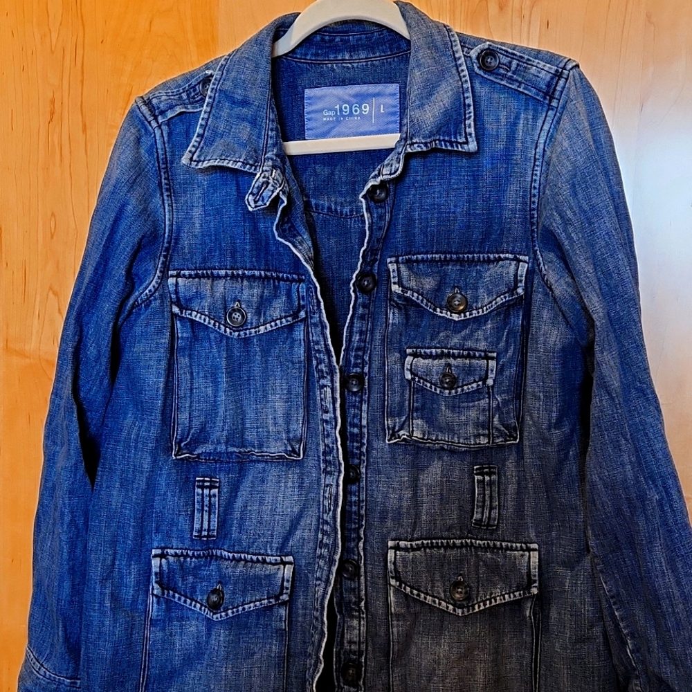 Women's Gap denim jacket size L
